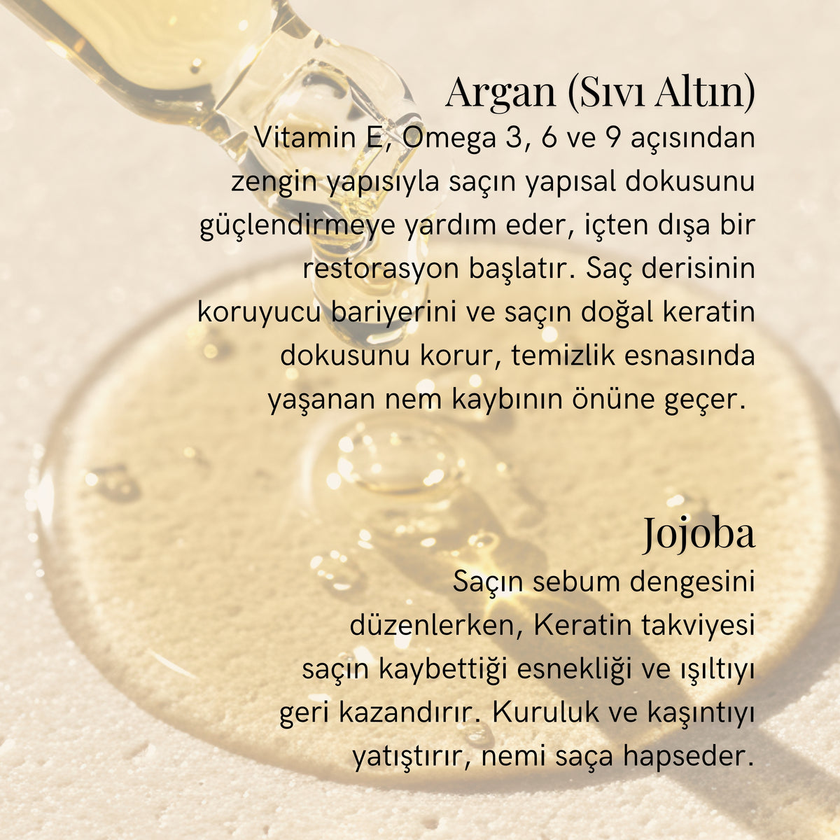 S&C Natural Argan ve Jojoba Yağı İçeren Şampuan
