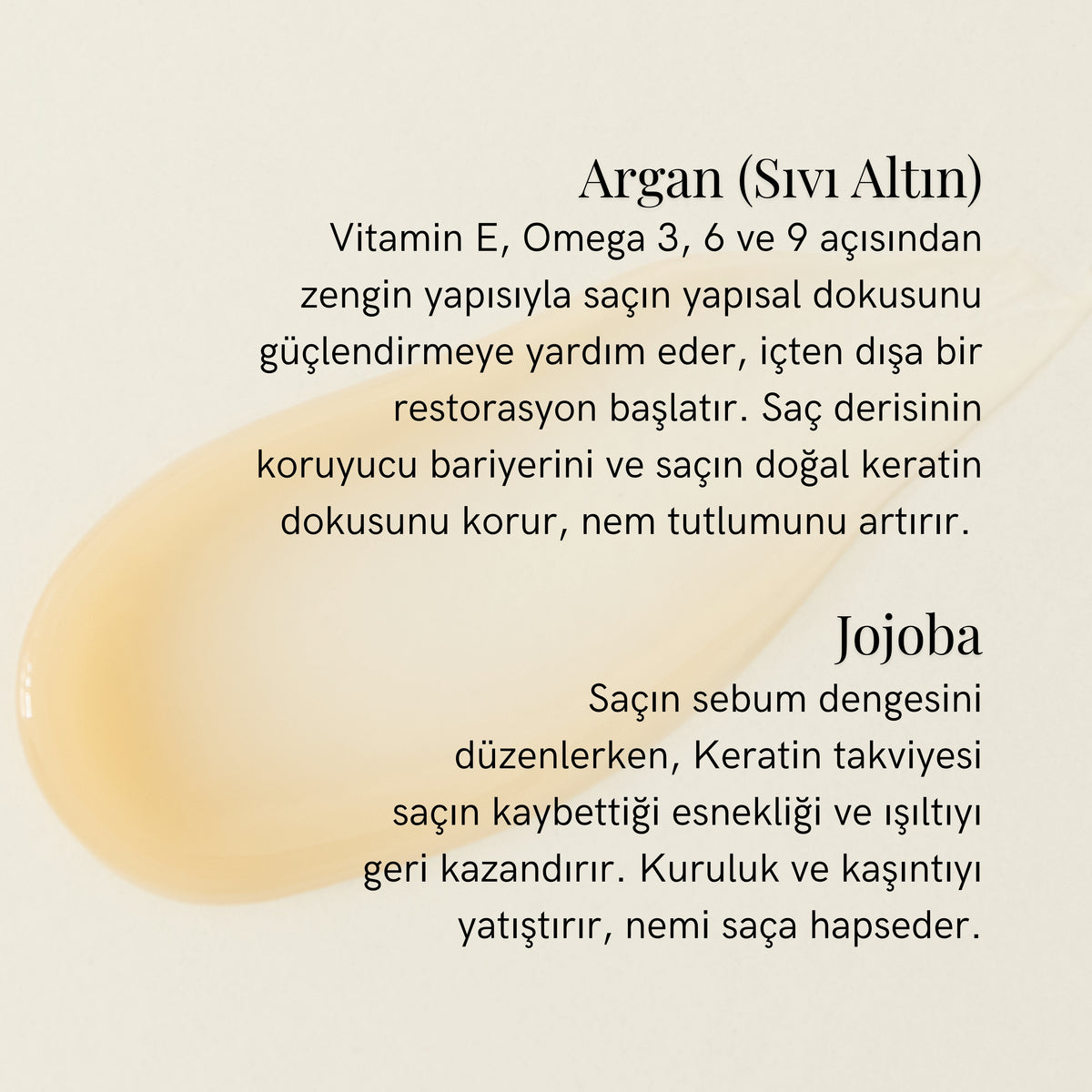 S&C Natural Argan Yağı ve Jojoba Yağı İçeren Saç Maskesi