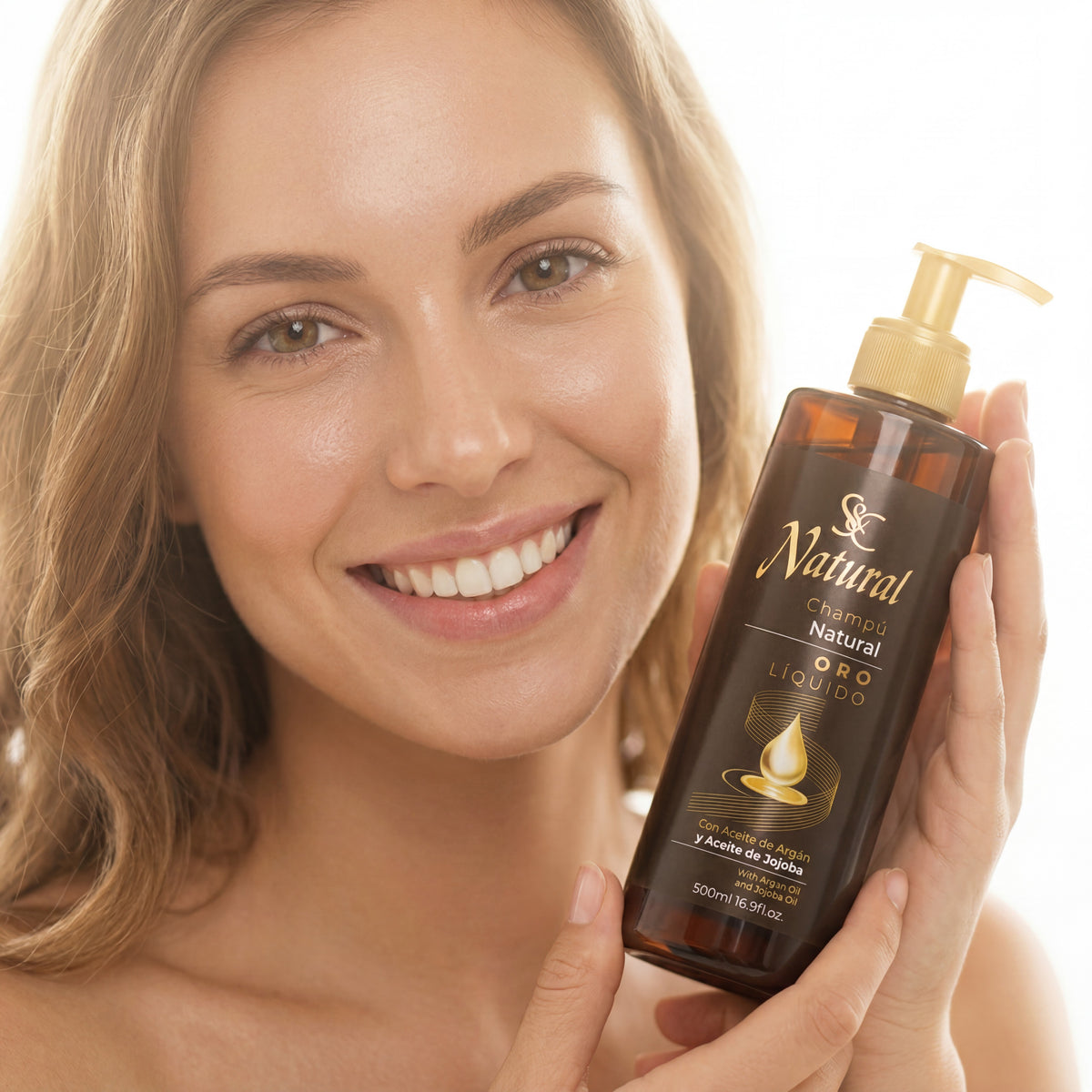 S&C Natural Argan ve Jojoba Yağı İçeren Şampuan