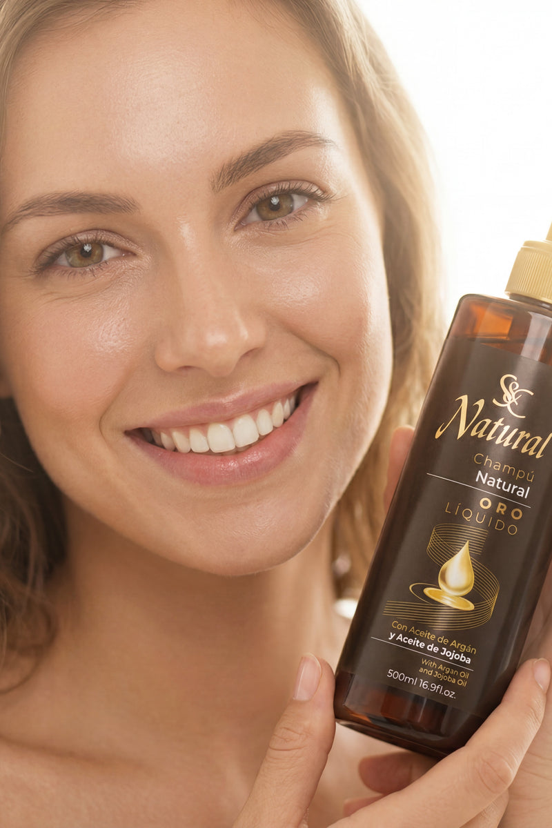 S&C Natural Argan ve Jojoba Yağı İçeren Şampuan