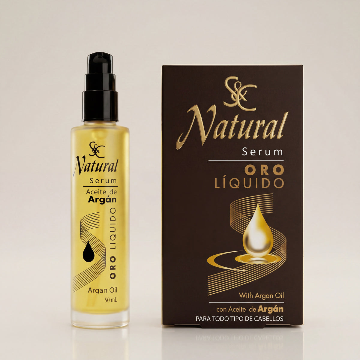 S&C Natural Argan Yağlı Besleyici Saç Serumu
