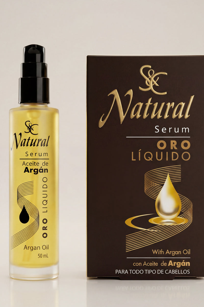 S&C Natural Argan Yağlı Besleyici Saç Serumu